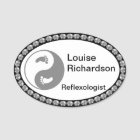 Black and White Bling NAME TAG