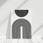 Black and White Boho Sun and Rainbow Wall Art<br><div class="desc">Black and White Boho Sun and Rainbow Wall Art</div>