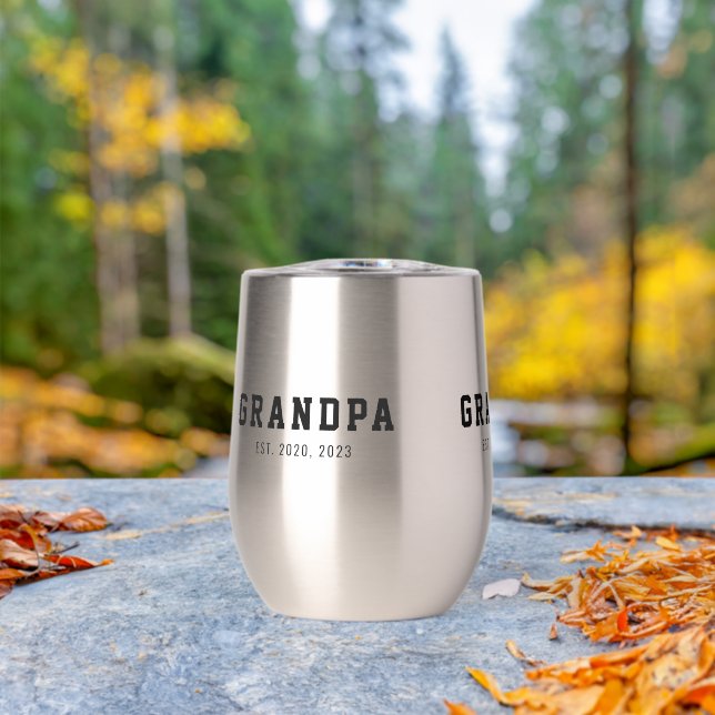 Black And White Bold Grandpa Established (Outdoor (Rotated))