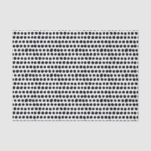 Black and White Bold Polka Dot pattern