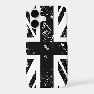 Black and White British Flag iPhone Case Mate Arti
