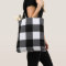 Black and White Buffalo Check Tote