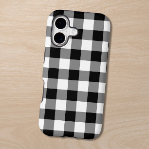 Black and White Buffalo Plaid