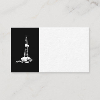Black and White Business Card