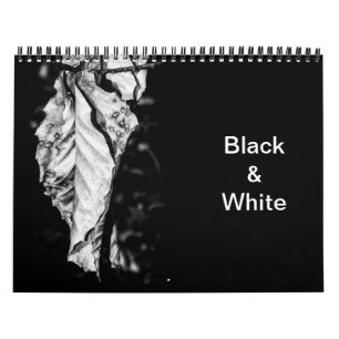 Black. and White Calendar
