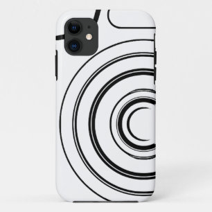 Black and white camera iPhone 11 case