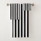 Black and white candy stripes
