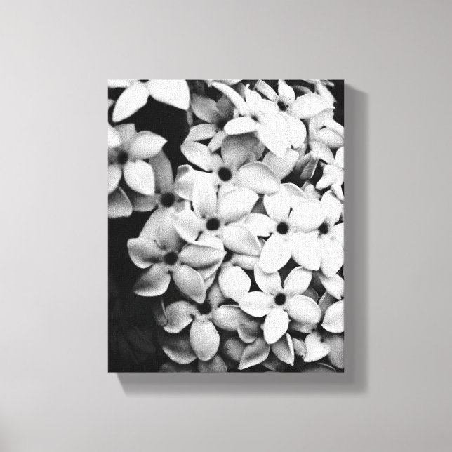 Black and white canvas print (Front)