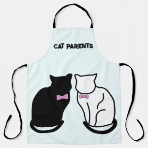 Black and White Cat Apron