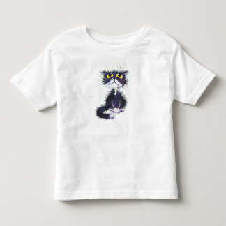 Black and white cat toddler T-Shirt