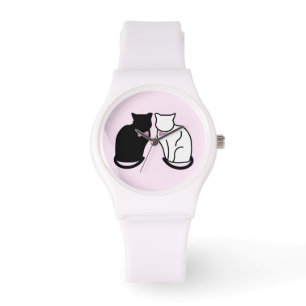 Black and White Cat Watch