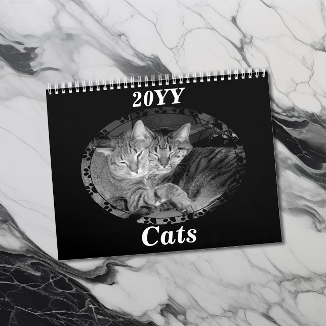 Black And White Cats Calendar (Creator Uploaded)