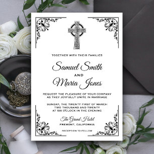 Celtic Wedding Invitations Zazzle UK