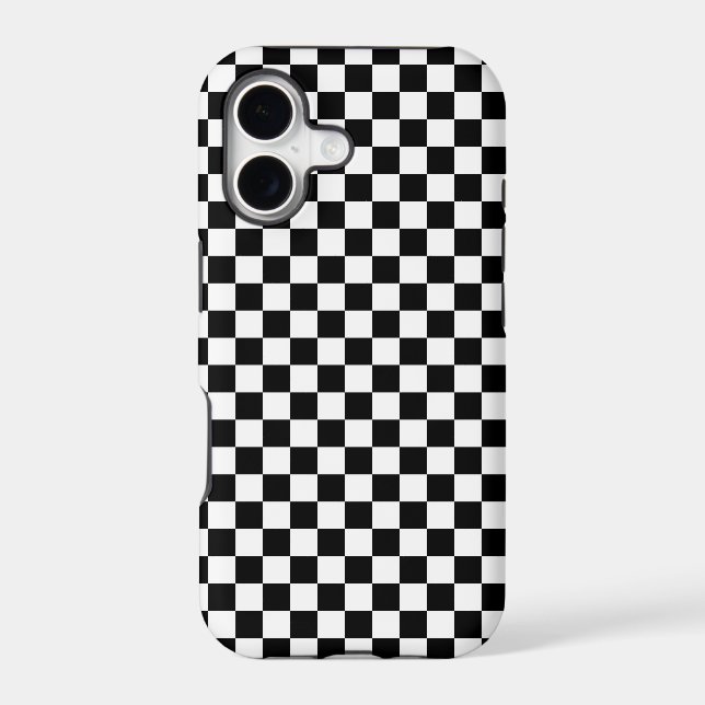 Black And White Check  (Back)