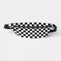 Black and White Check Pattern
