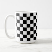 Black and White Check pattern