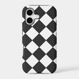 Black and White Chequered