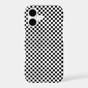 Black and White Chequered Pattern