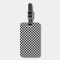 Black and White Chequered Squares