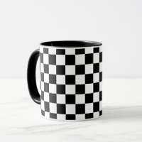 Black and White Chess Digital Print