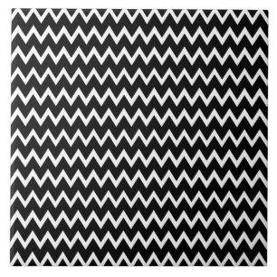  Black And White Chevron Pattern  Tile