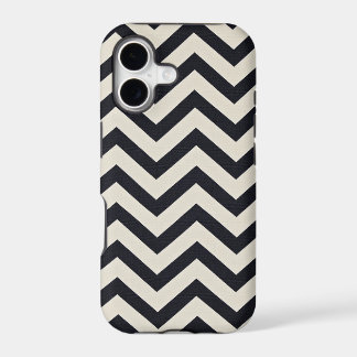 Black and white chevron Print.