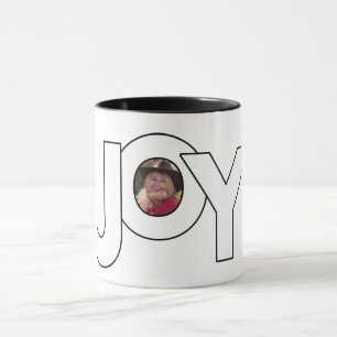 Black and white Christmas Mug