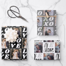 Black And White Christmas Photo 3 Gift