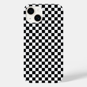 Black and White Classic Chequerboard by STaylor Case-Mate iPhone 14 Case