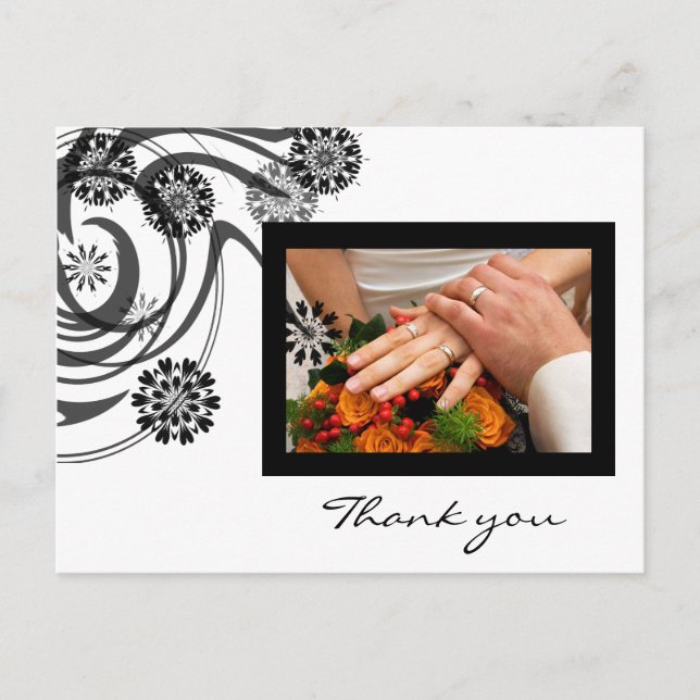 Black and White Collection Postcard (Front)