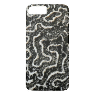 Black and White Coral II Abstract Nature Photo iPhone 8 Plus/7 Plus Case