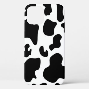 Black and White Cow iPhone 12 Pro Case