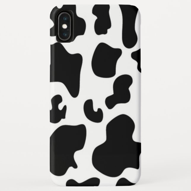 Black and White Cow Case-Mate iPhone Case (Back)