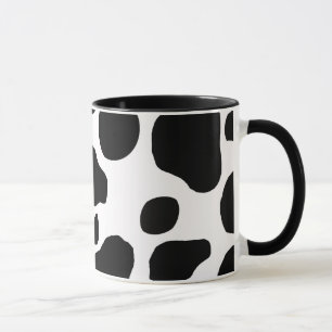 Black and White Cow Coffee Mug