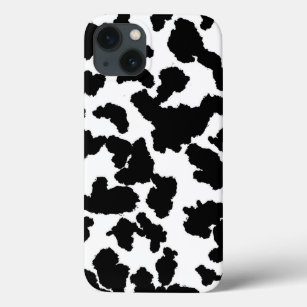 Black And White Cow Hide Fur  Case-Mate iPhone Case