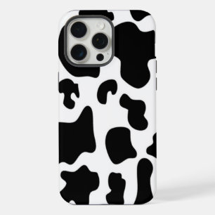 Black and White Cow iPhone 15 Pro Max Case