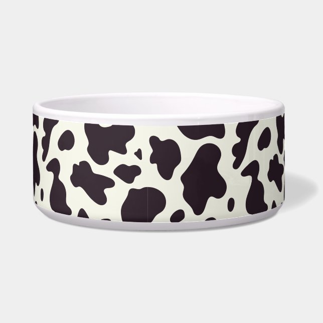 Black and White Cow Pattern Print (Front)