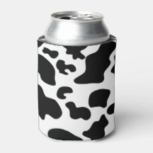 Black and White Cow print