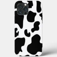 Black and White Cow print