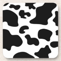 Black and White Cow print
