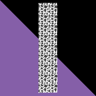 Black and White Cow Print Farmhouse Short Table Runner