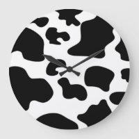 Black and White Cow print