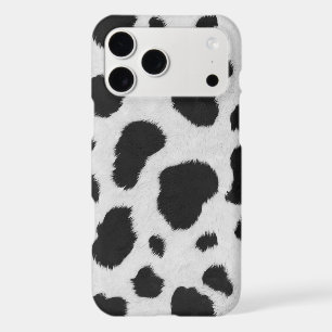 Black and white Cowhide skin pattern