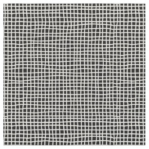 Black and White Criss Cross Lines Fabric