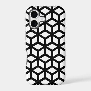 Black And White Cube Pattern