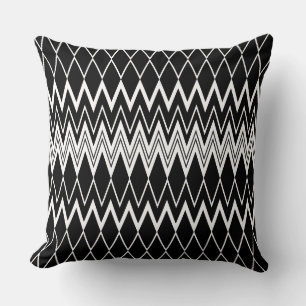 Black and White Cushion