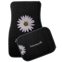 Black and White Daisy Personalised