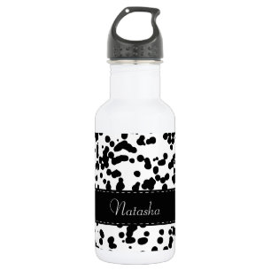 Black and White Dalmatian Spots 532 Ml Water Bottle