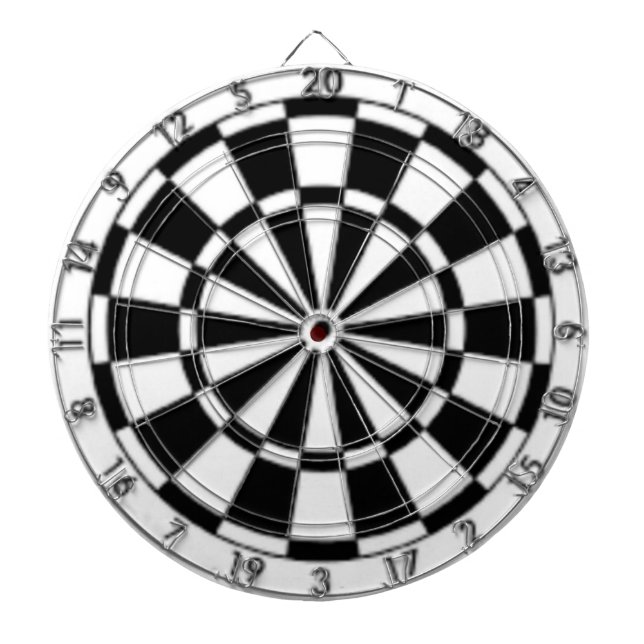 Black and white dartboard (Front)