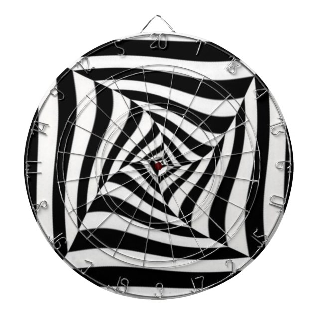 Black and white dartboard (Front)